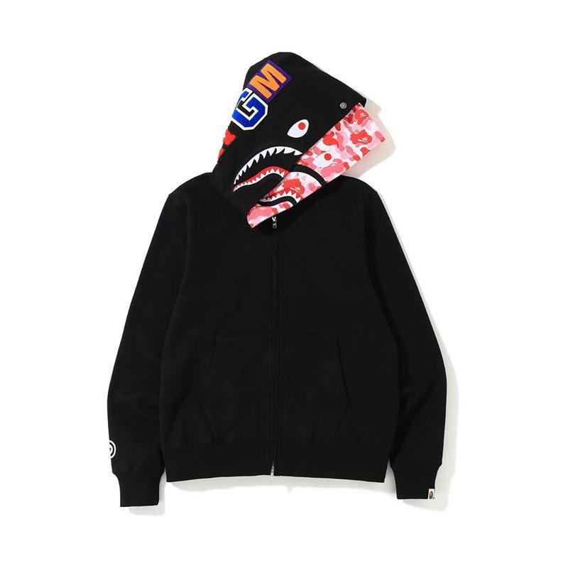 Bathing Ape Hoodie Autumn and Winter Fashion Brand Cardigan Zipper Hoodie Youth Fashion