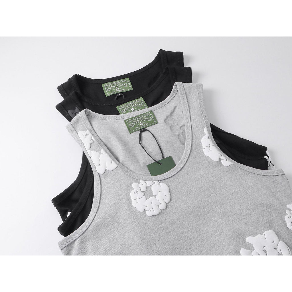 Denim Tears Vest Foam Printed Casual Sports Vest