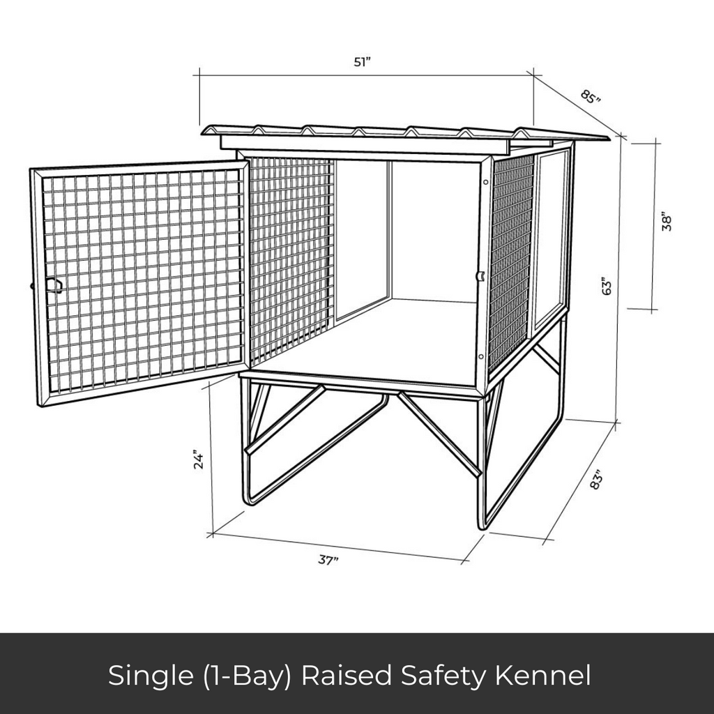 Raised Safety Kennel