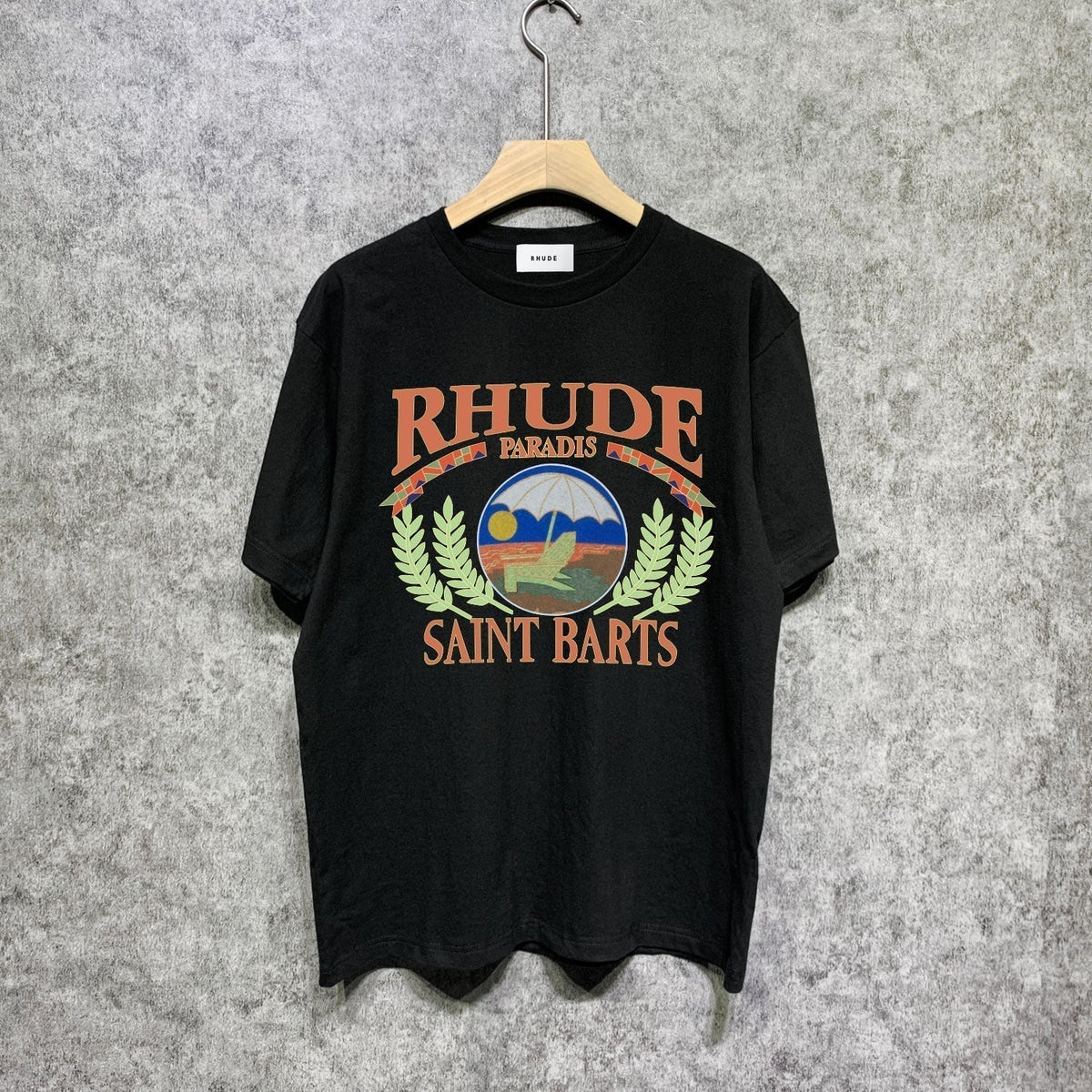 Rhude T-shirts Printed Trendy Pure Cotton