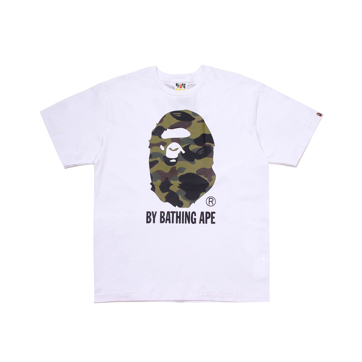 Bape Bearbrick T-Shirt Casual Letter Printed Round Neck Short Sleeve