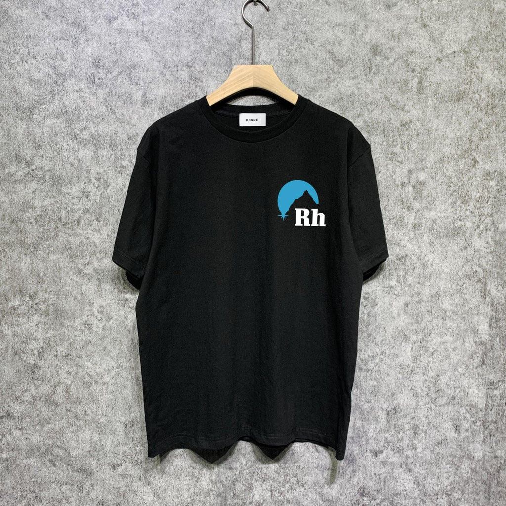 Rhude T-shirts Printed Trendy Pure Cotton