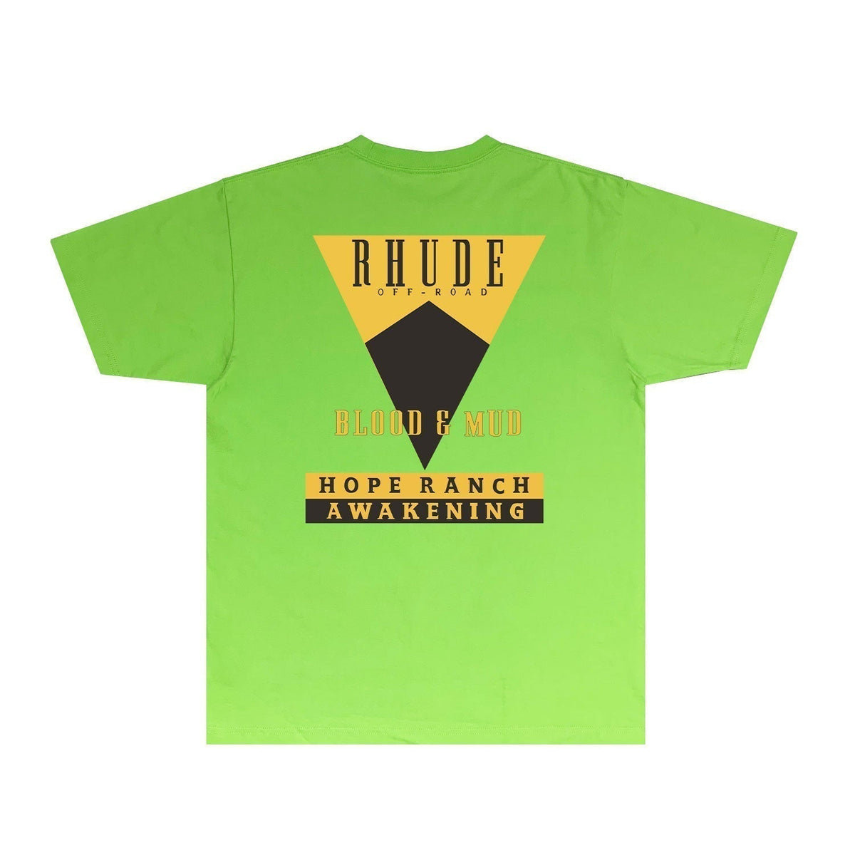 Rhude T-shirts Printed Trendy Pure Cotton