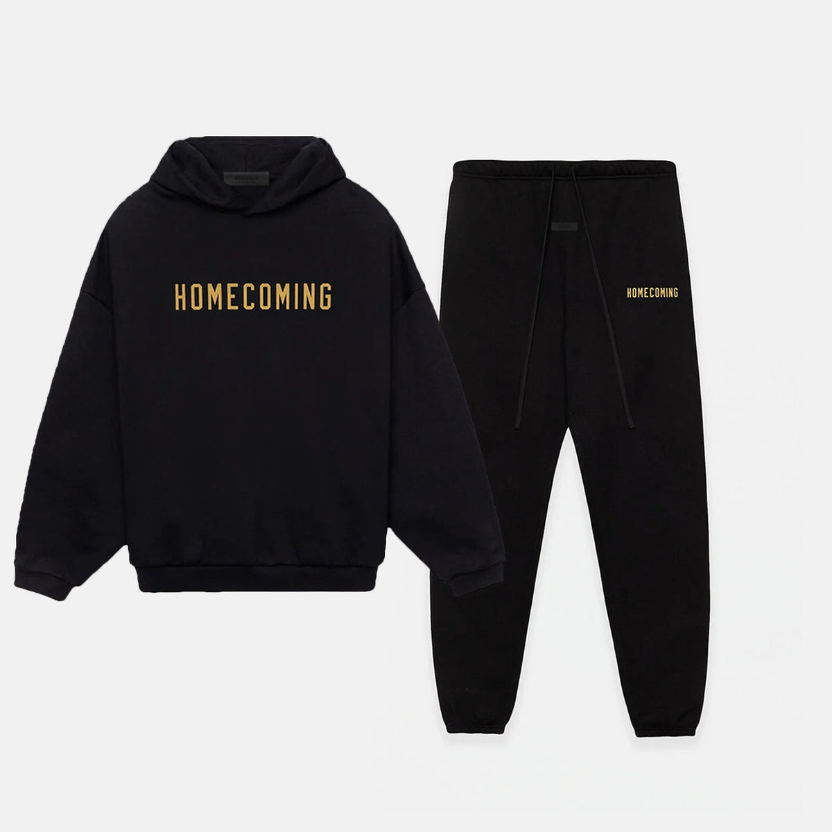 Homecoming Heavy Hoodie / Pants / Set - Black