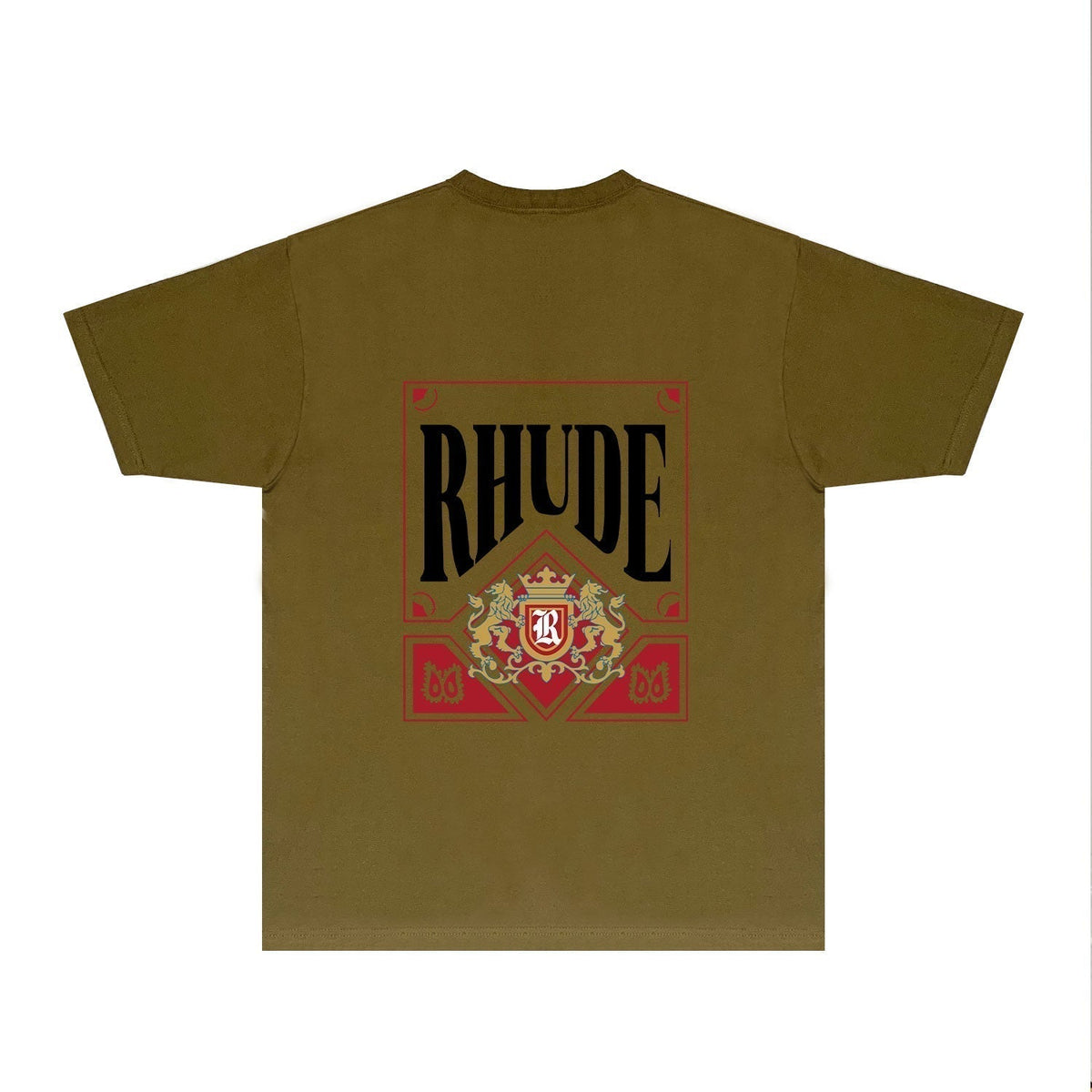 Rhude T-shirts Printed Trendy Pure Cotton