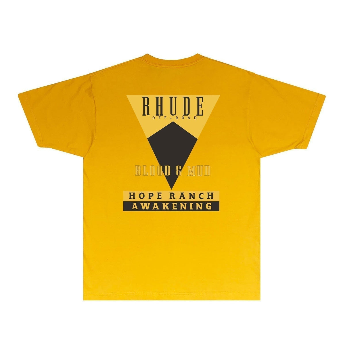 Rhude T-shirts Printed Trendy Pure Cotton