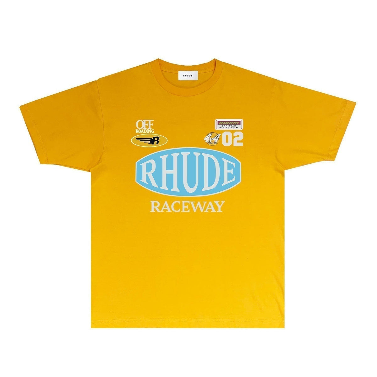 Rhude T-shirts Printed Trendy Pure Cotton