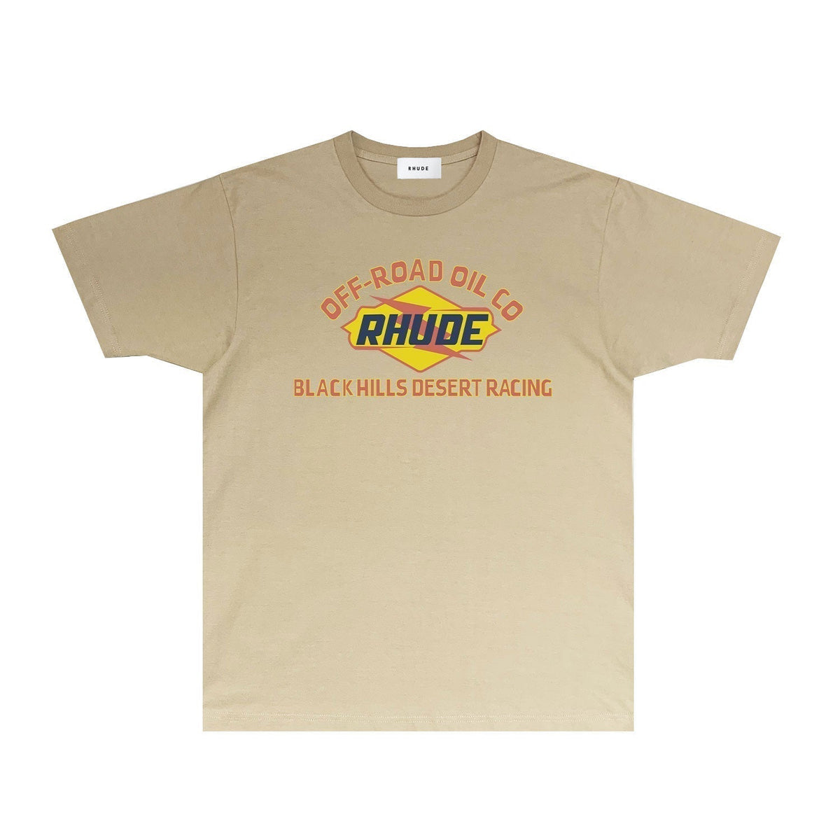 Rhude T-shirts Printed Trendy Pure Cotton
