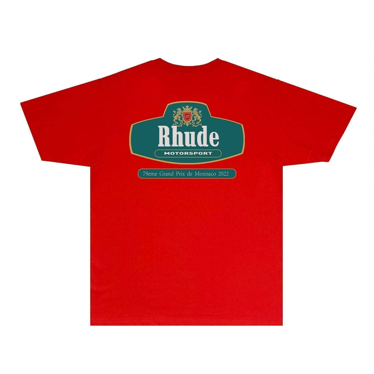 Rhude T-shirts Printed Trendy Pure Cotton