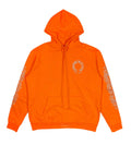 Chrome Hearts Ultra Miami Horseshoe Hoodie Orange/Silver