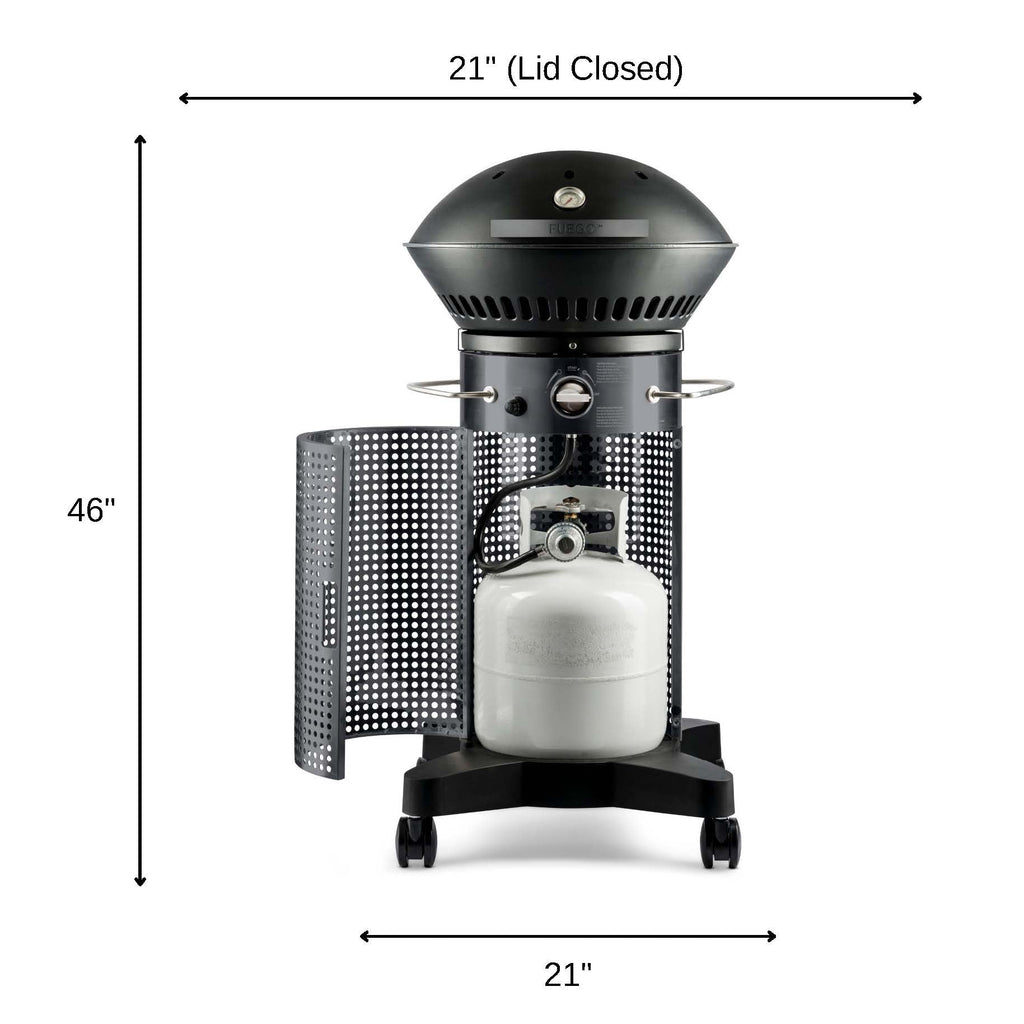 Fuego Element Hinged F21C-H 21 Gas Grill
