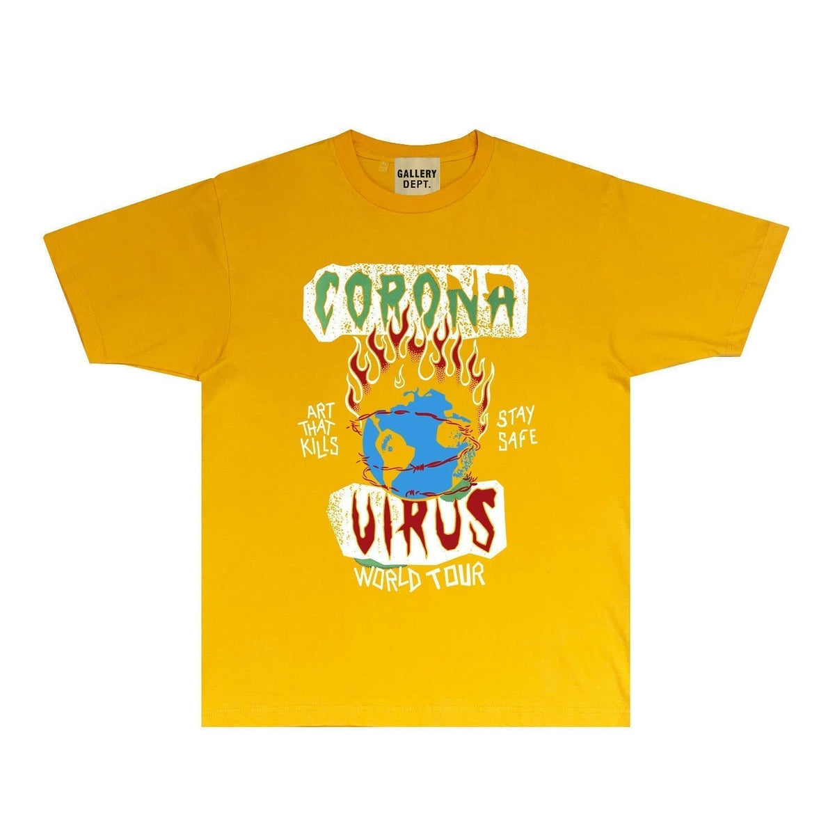 Gallery Dept T Shirts European And American Tee Shirt Short Sleeve T-Shirt Blouse