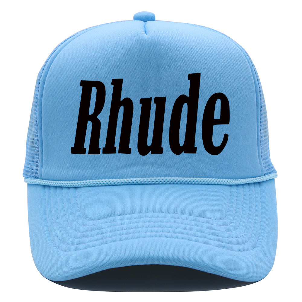 Rhude Hat Baseball Cap Outdoor Shade Mesh Cap