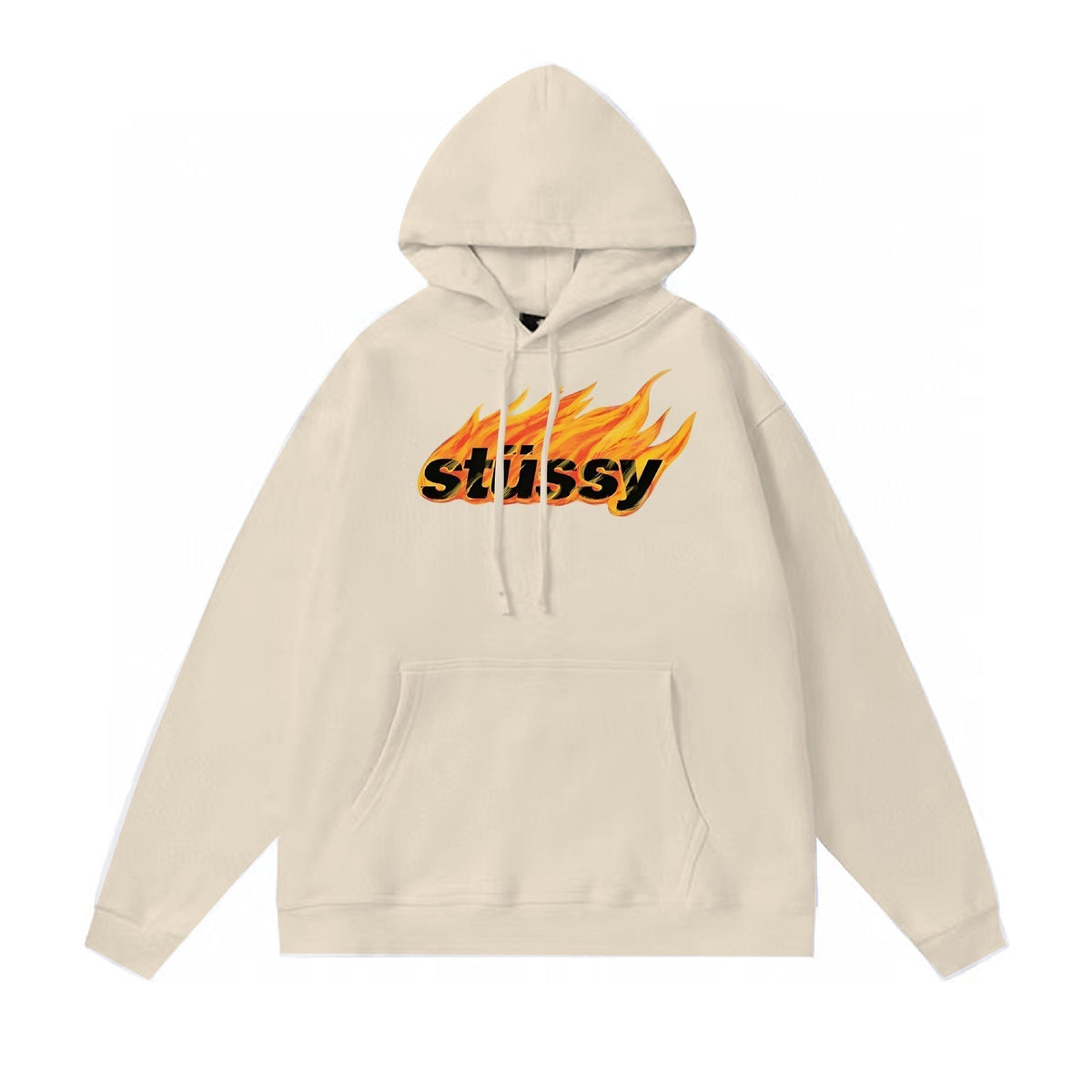 Stussy Hoodie Fall/Winter Fleece Hooded Sweater