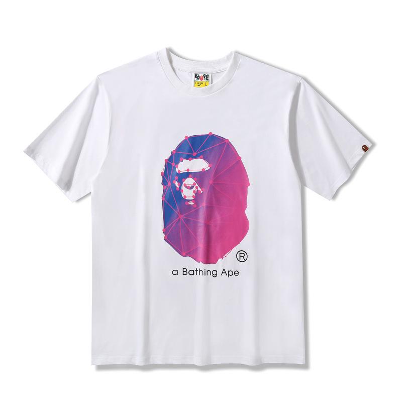 Bathing Ape T-Shirt Printed Large Size Loose Short Sleeve T-shirt