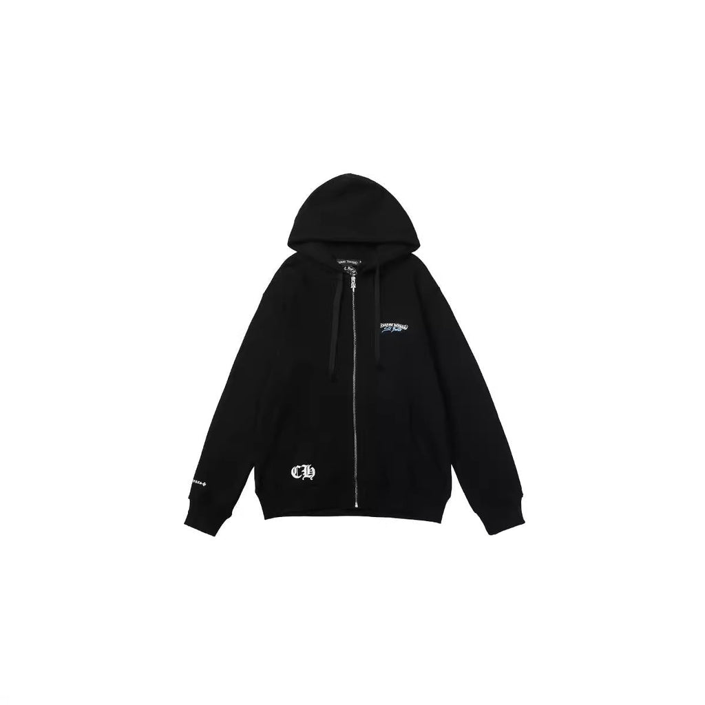 Chrome Heart Hoodie Sanskrit Big Horseshoe Hooded Jacket Men's Hooded Sweater