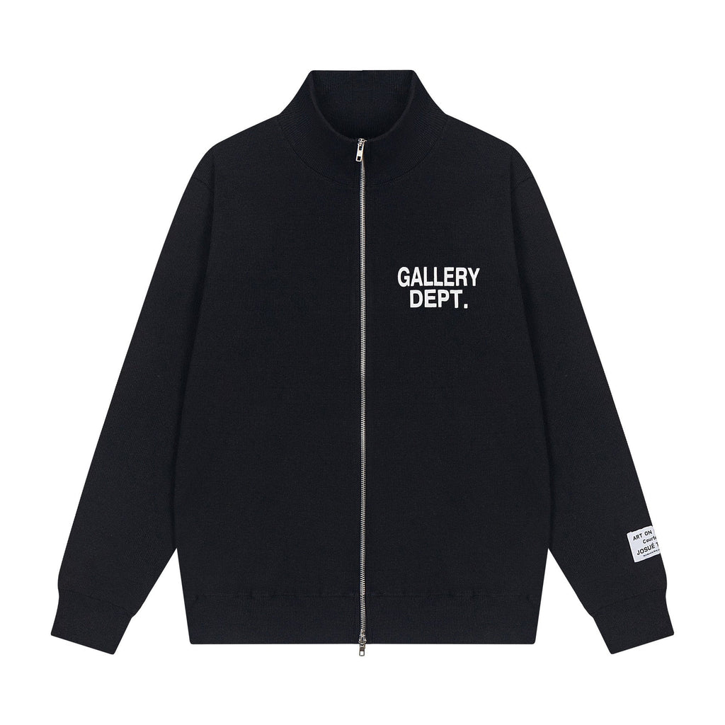 Gallery Dept Jacket Hollywood Limited Letter Cardigan Stand Up Jacket