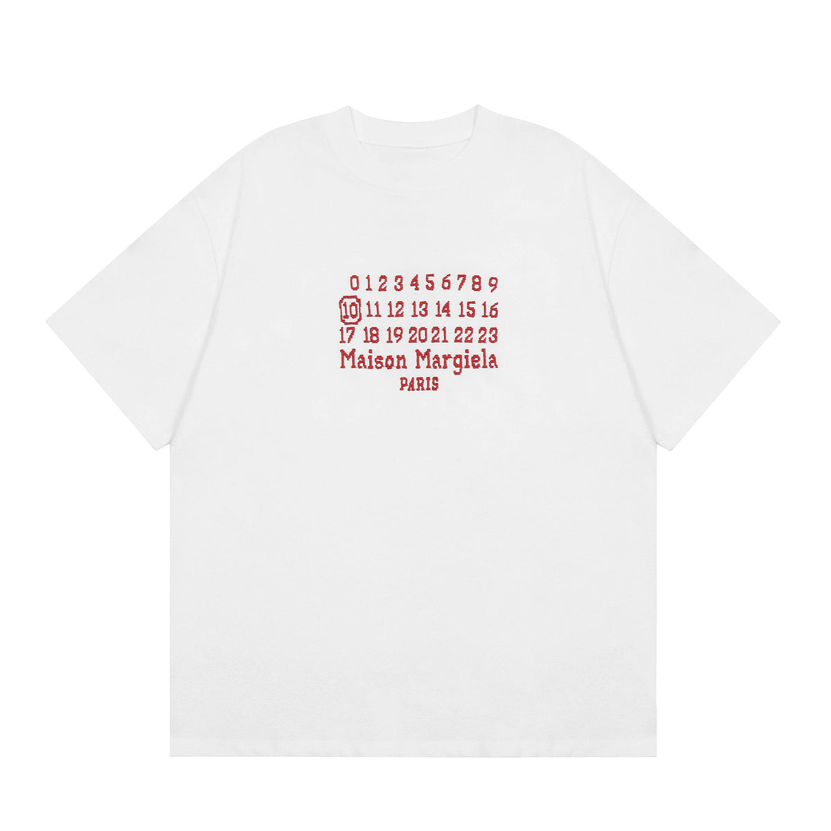 Maison Margiela T-shirt Crew Neck Loose Short Sleeve T-shirt