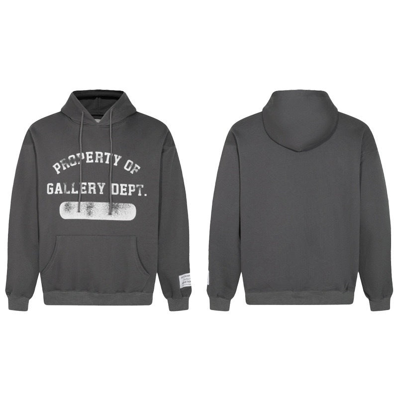 Gallery Dept Hoodie Alphabet Slogan Joint Hoodie Sweater