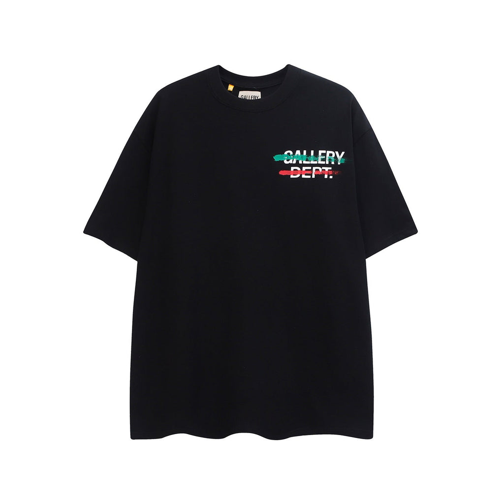 Gallery Dept T Shirts Fashion Brand Summer Letter Slogan Gallery Dept Men and Women Short Sleeve