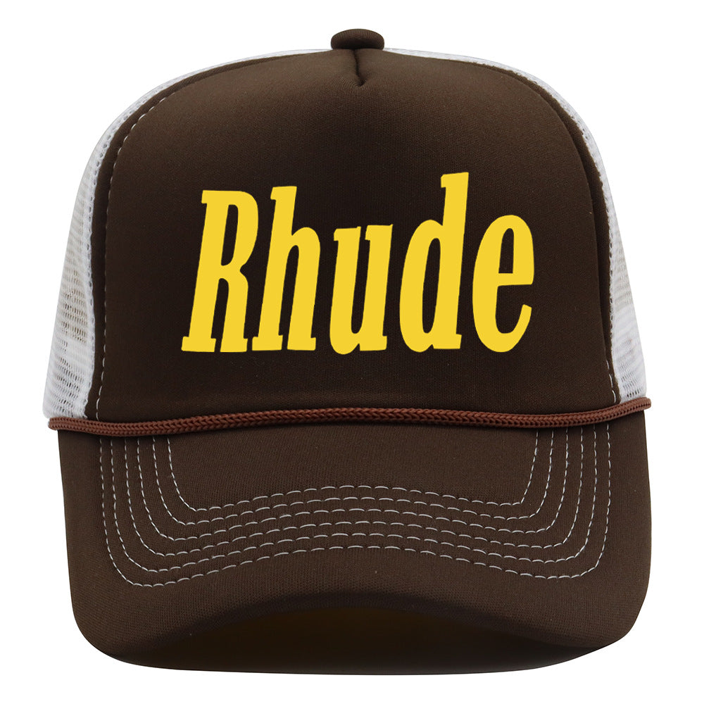 Rhude Hat Outdoor Shade Baseball Cap Couple