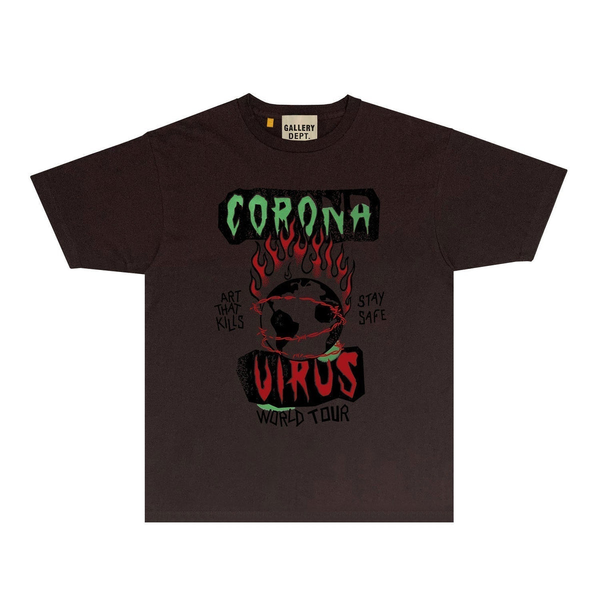 Gallery Dept T Shirts European And American Tee Shirt Short Sleeve T-Shirt Blouse
