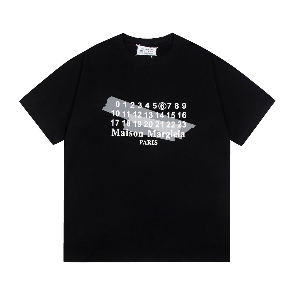 Maison Margiela T-shirt Crew Neck, Loose Short Sleeve T-shirt