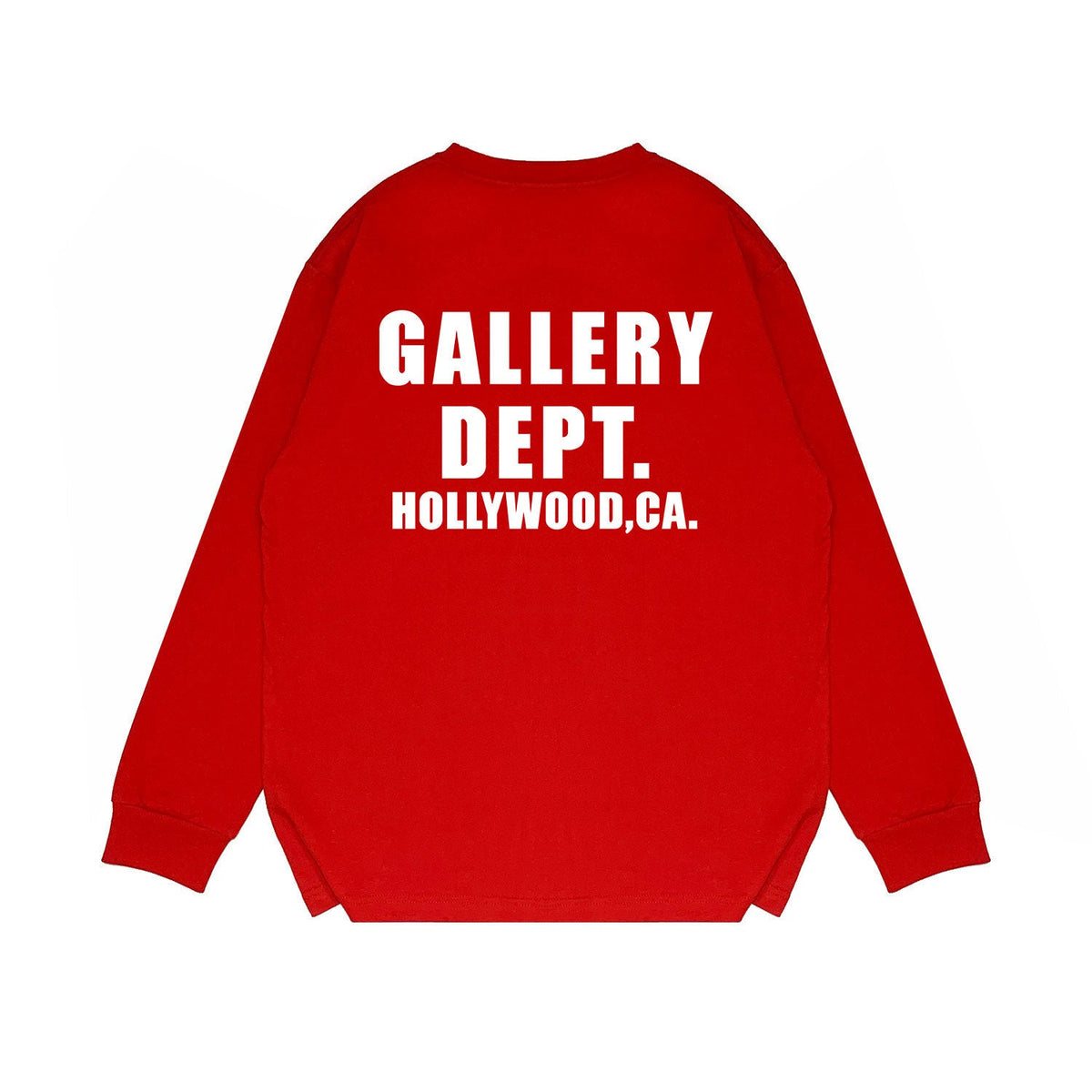 Gallery Dept Long Sleeved Shirt Fashion Brand Long Sleeve Long-Sleeved T-shirt Blouse