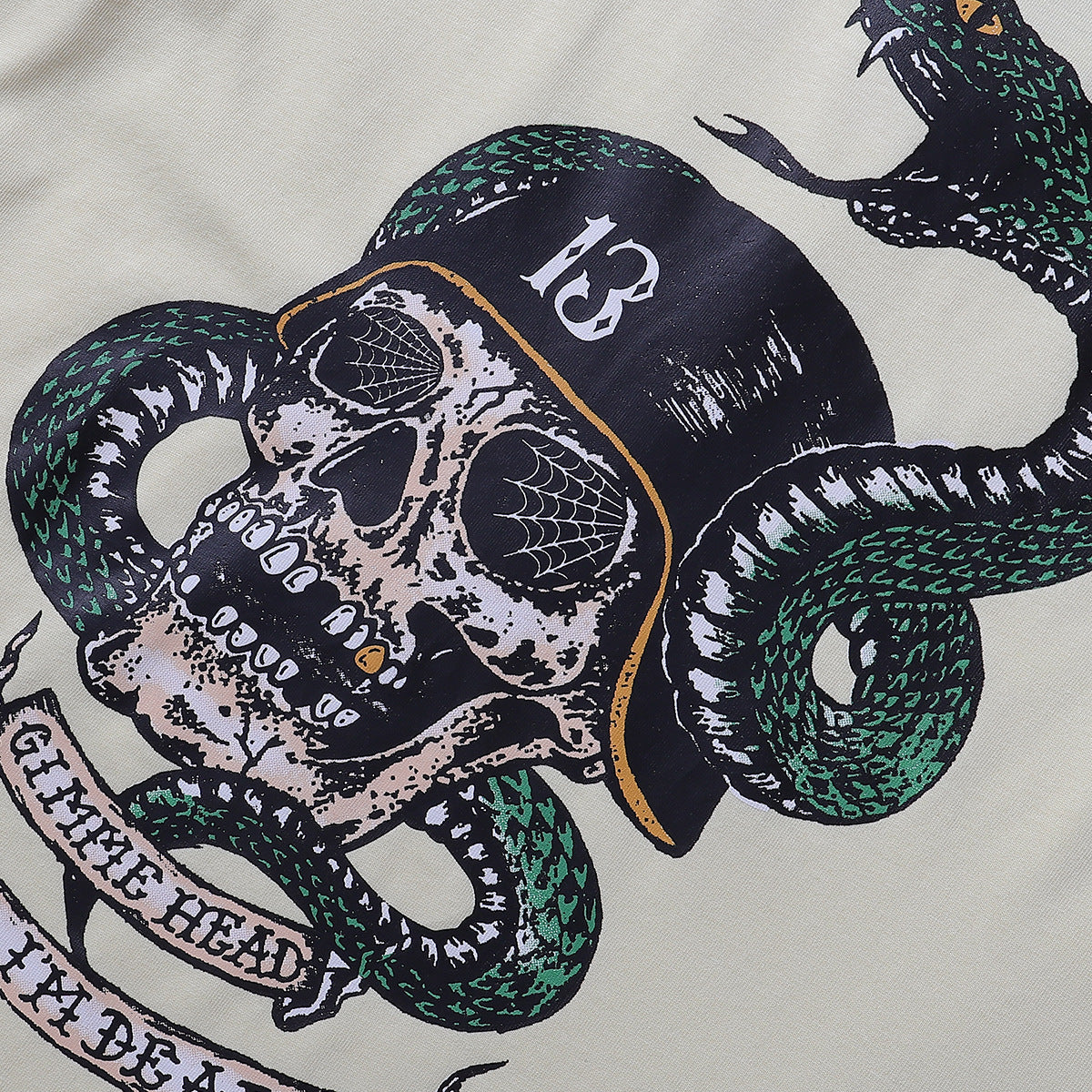Gallery Dept T-Shirt Cobra Skull Soldier Short Sleeve T-Shirt
