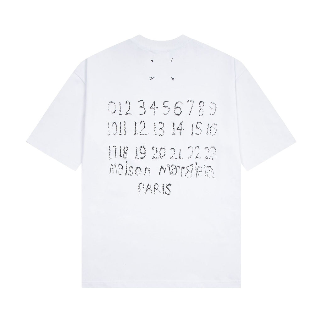 Maison Margiela T-shirt Crew Neck Loose Short Sleeve T-shirt