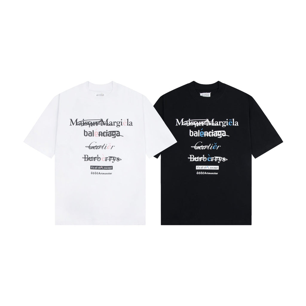 Maison Margiela T-shirt Crew Neck Loose Short Sleeve T-shirt