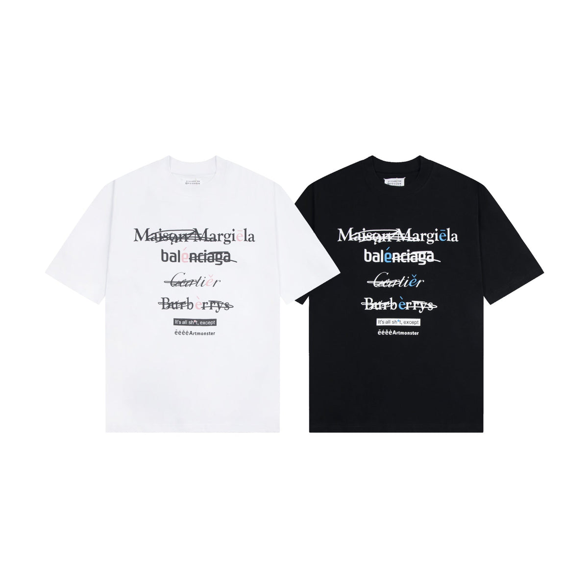 Maison Margiela T-shirt Crew Neck Loose Short Sleeve T-shirt