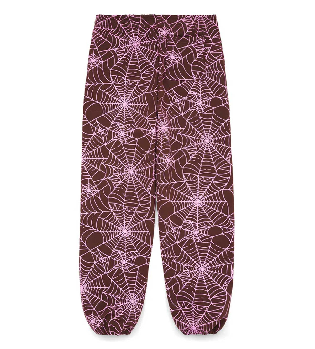 Sp5der AOP Sweatpants Brown/Pink