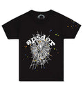 Sp5der Women's OG Web V2 Baby Tee Black