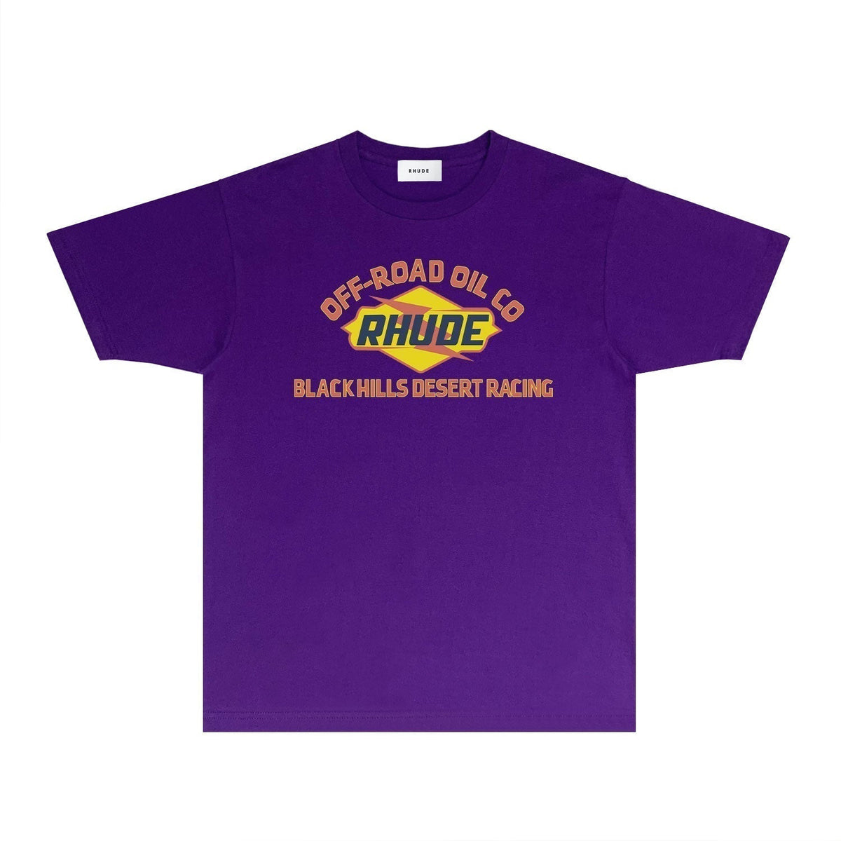 Rhude T-shirts Printed Trendy Pure Cotton