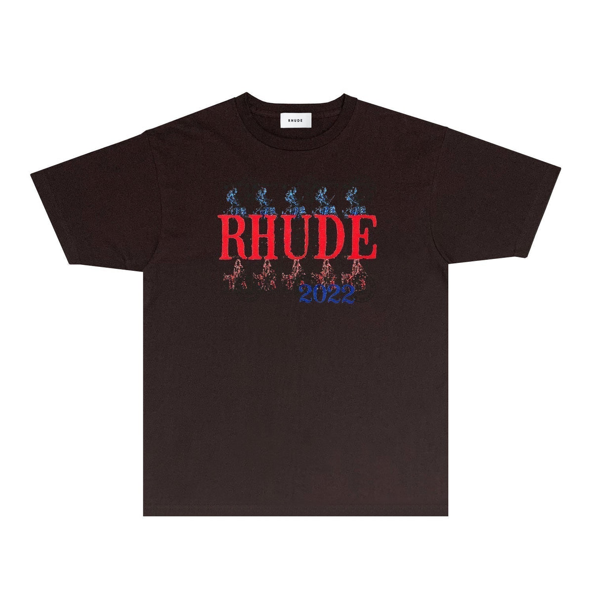 Rhude T-shirts Printed Trendy Pure Cotton