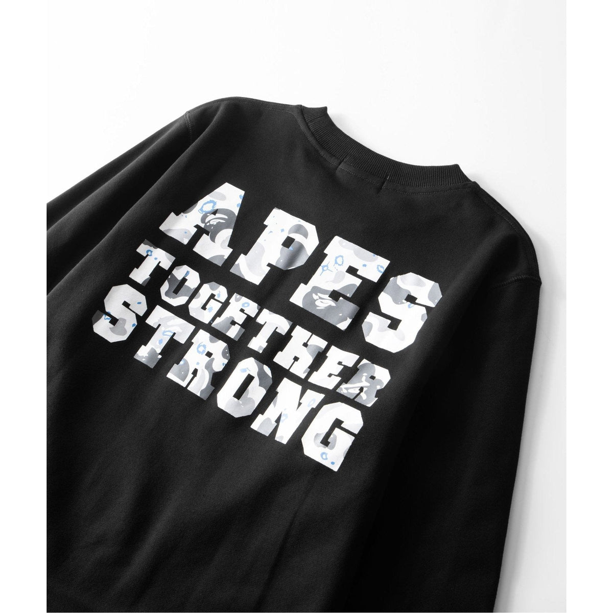 Bathing Ape Sweatshirts Generation Autumn and Winter Starry Sky Luminous Printed Long-Sleeved T-shirt