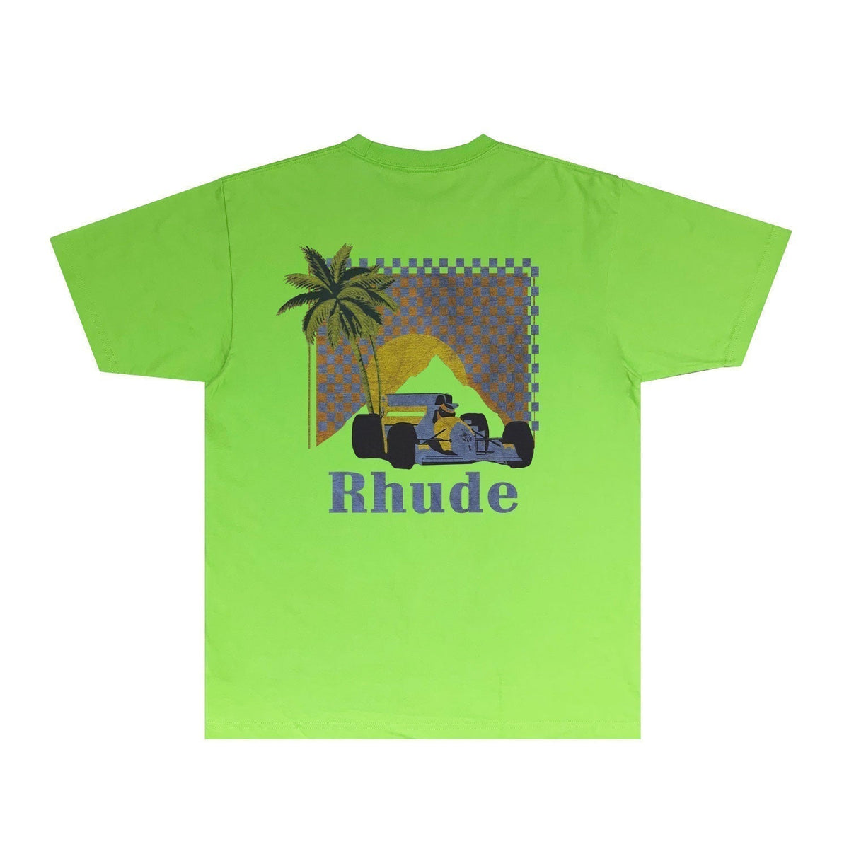 Rhude T-shirts Printed Trendy Pure Cotton