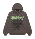 Sp5der Punk V2 Hoodie Slate Grey
