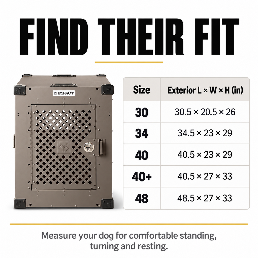 Stationary Dog Crate